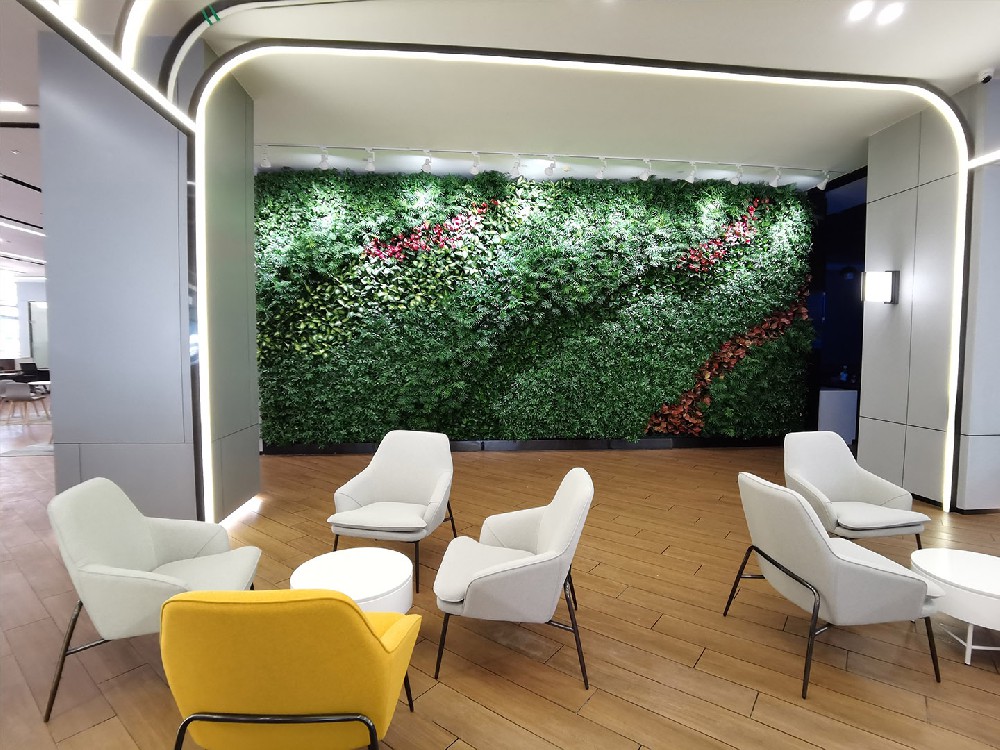深圳宝马4S店垂直绿化植物墙